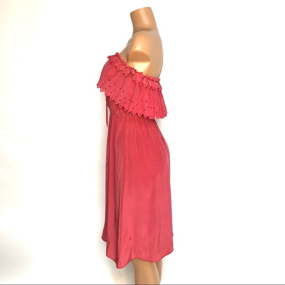 Rebecca Taylor Cold Shoulder Summer Dress - Picture 2 of 5